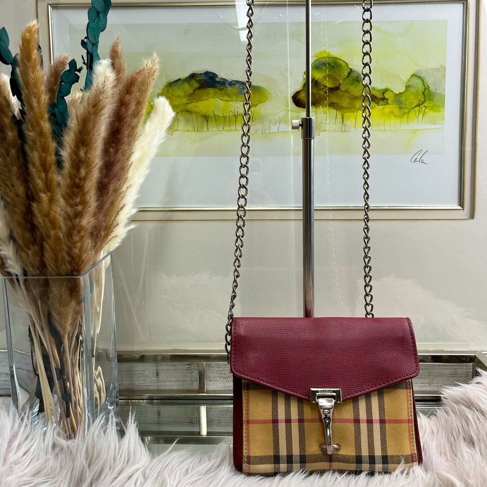 Burberry Vintage Macken Crossbody Bag